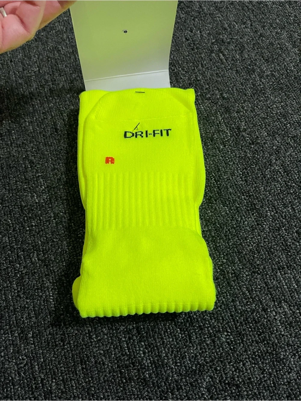 NWT Nike Classic Knee-High Soccer Socks Neon Yellow Volt Medium Women's 6-10